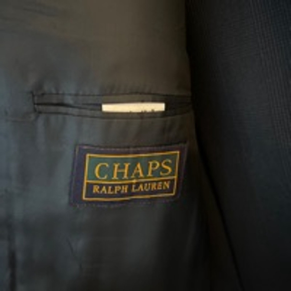 🌿Ralph Lauren Chaps men’s 40R navy suit🌿 - Picture 3 of 14
